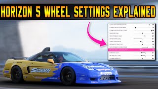 Advanced Wheel Settings Guide  Forza Horizon 5 w Logitech amp Thrustmaster [upl. by Sugirdor]