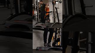 Calf Raises On Smith Machine Demonstration For Beginners  Exercise For Bigger Calves calfraises [upl. by Anhaj]