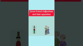 FRENCH ADJECTIVES AND THEIR ANTONYMS grammar studywithme [upl. by Anitsihc]