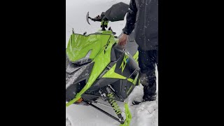 How To Remove Bodywork on 2024 Arctic Cat ZR 600 RXC CATALYST [upl. by Nednal240]