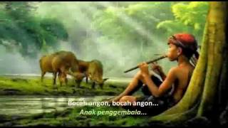 lirik lagu lirilir sunan kalijaga [upl. by Natek]