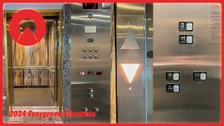 1997 Schindler Hydraulic Elevators  Park Tower II  Vancouver WA [upl. by Atnicaj24]