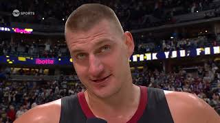 Nikola Jokic Talks Game 5 Win vs Timberwolves Postgame Interview [upl. by Chessy]