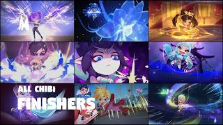 ALL CHIBI ANIMATIONS  FINISHERS 4  TFT SET 12 [upl. by Sellers]