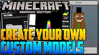 Minecraft Bedrock How to Create Custom Skin Packs amp Models [upl. by Rees482]