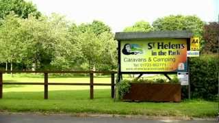 St Helens in the Park Camping and caravanning site Scarborough [upl. by Salangi]