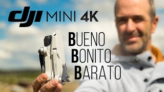 DJI MINI 4K  El ¿NUEVO dron MINI BARATO para PRINCIPIANTES  Review Español [upl. by Greenfield571]