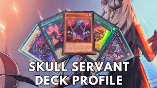 Competitive Skull Servant deck profile December 2023 TCG Yugioh [upl. by Eiddam]