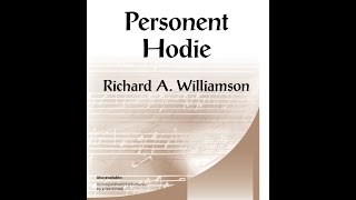 Personent Hodie 3pt Mixed  Richard A Williamson [upl. by Hteik454]