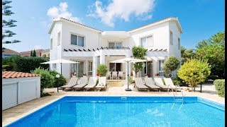 Villa Margarita  3 Bed Modern Villa Right Next To Coralia Beach Cyprus [upl. by Anitreb]