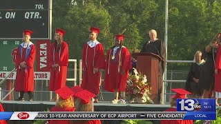 Wewahitchka High School holds traditional graduation ceremony [upl. by Sears319]