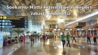 SOEKARNO HATTA International Airport Terminal 3 Walking Tour  JAKARTA Indonesia [upl. by Ravahs]