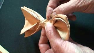 Making a Clip On Bow Tie [upl. by Notyap]