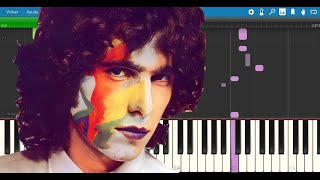 Los Abuelos De La Nada Andrés Calamaro  Mil Horas  Piano Tutorial [upl. by Canute]