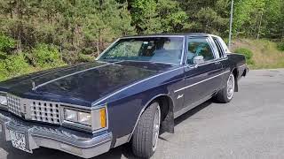 1985 Oldsmobile Delta 88 Royale Brougham with 307 V8 Walkaround test drive [upl. by Bronder]