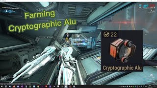 Farming Cryptographic Alu in Warframe [upl. by Eimile]