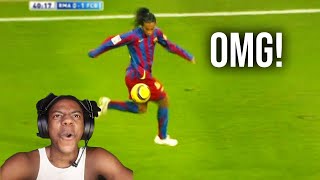 IshowSpeed Reage ao Ronaldinho Legendado [upl. by Eulalee]