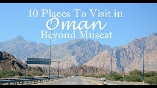 Oman Tourisms 10 places to visit  IN HINDI [upl. by Thirzi]