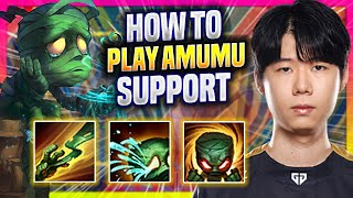 LEARN HOW TO PLAY AMUMU SUPPORT LIKE A PRO  Lehends Plays Amumu Support vs Yuumi  Preseason 2023 [upl. by Nonnahsed]