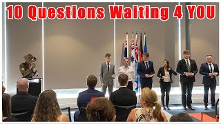 Australian Army Enlistment 10 Questions YOU must be able to Answer [upl. by Rosabel]