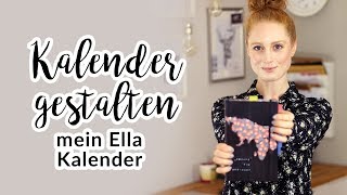 KALENDER GESTALTEN I ELLA WOCHENKALENDER I Advance Your Style [upl. by Euqinomahs715]