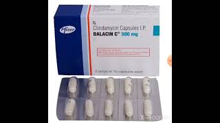 dalacin c 300 mg tablet use dose and side effects [upl. by Itsur]