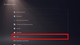 PS5 Schritt für Schritt 15  Einstellungen  Ton [upl. by Rimahs]