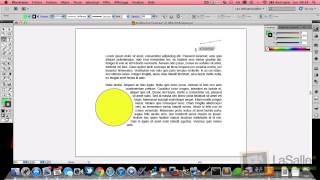 Adobe Illustrator CS5  Habillage de texte Ai08 [upl. by Georgiana]