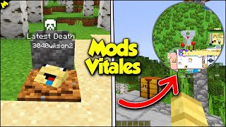 👍Pack de Mods Más IMPORTANTES de Minecraft 1182  1171 y 1181  Mini Mapa JEI Hwyla y Mas [upl. by Hull]