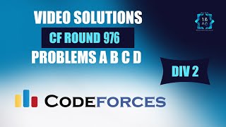 Codeforces Round 976 Div 2  A to D  DIV 2  Video Solutions  Bit To Byte  Aaryan Saraswat [upl. by Nesyrb984]