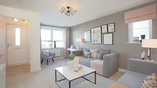 The Maidstone Show Home  Waddow Heights Clitheroe  Barratt Homes [upl. by Amikehs426]