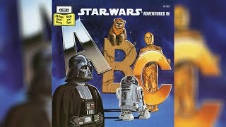 1984 Star Wars Adventures in ABC ReadAlong Story Book and Cassette [upl. by Aketahs]