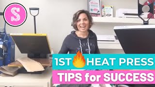 How to Use a Heat Press For Beginners Tips to Get Started [upl. by Yelserp]