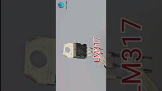 Simple LM317 Voltage Control Circuit zaferyildiz diy shorts short lm317 [upl. by Einram175]