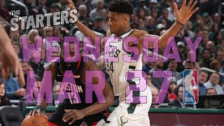 NBA Daily Show Mar 27  The Starters [upl. by Arolf]