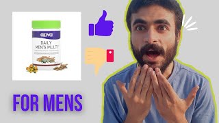 Everything about quotOZiva Daily Men’s Multivitamin Tabletsquot😳  Complete RDA [upl. by Suqram]