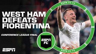 These moments mean so much – Burley on West Ham’s Conference League Final win  ESPN FC [upl. by Zigmund280]