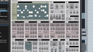 Using Reaktor to make your own Techy Drum Loops Minimal Tech House [upl. by Lahcim]