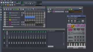 LMMS09Le lecteur de SoundFont SF2Tutoriel [upl. by Enisamoht]