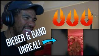 Musician Reacts Justin Bieber Journals Live tiktok concert [upl. by Amaso99]