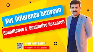 QUANTITATIVE vs QUALITATIVE RESEARCHBasic difference between quantitative and qualitative research [upl. by Alexandrina]