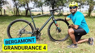 Bergamont Grandurance 4 Detailed Review  Best Gravel Bike in India Under 1 Lakh [upl. by Froma]