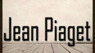 How to Pronounce Jean Piaget [upl. by Nylloh456]