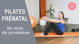 Pilates Prénatal – 5ème mois de grossesse [upl. by Kotta]