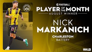 In a League of His Own 😎  Nick Markanich is the USL Championship Player of the Month [upl. by Leahciam348]