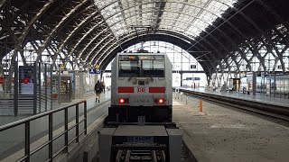 IC 2 mit Fahrplan in Leipzig Hbf IC2440 Köln Hbf [upl. by Krystyna]