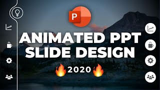 Animated PowerPoint Slide Design Tutorial 🔥Step by Step🔥 [upl. by Valdemar862]