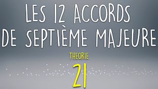 Les 12 accords de septième majeure  Meludia 21 [upl. by Avah]