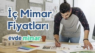 İç Mimar Fiyatları ve Mimari Tasarım Ücretleri [upl. by Bowles]