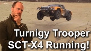 RCReviews Turnigy Trooper SCTX4 Running Video [upl. by Cassey248]